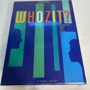 Gamewright Whozit? Cooperative Guess Who Game Sealed